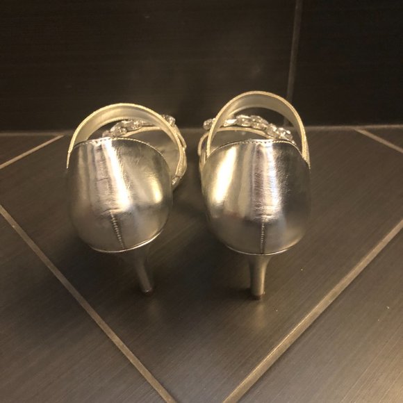 ✨🪩✨Embellished (Rhinestones) Heel Sandals by Nina Shoes - Picture 4 of 5